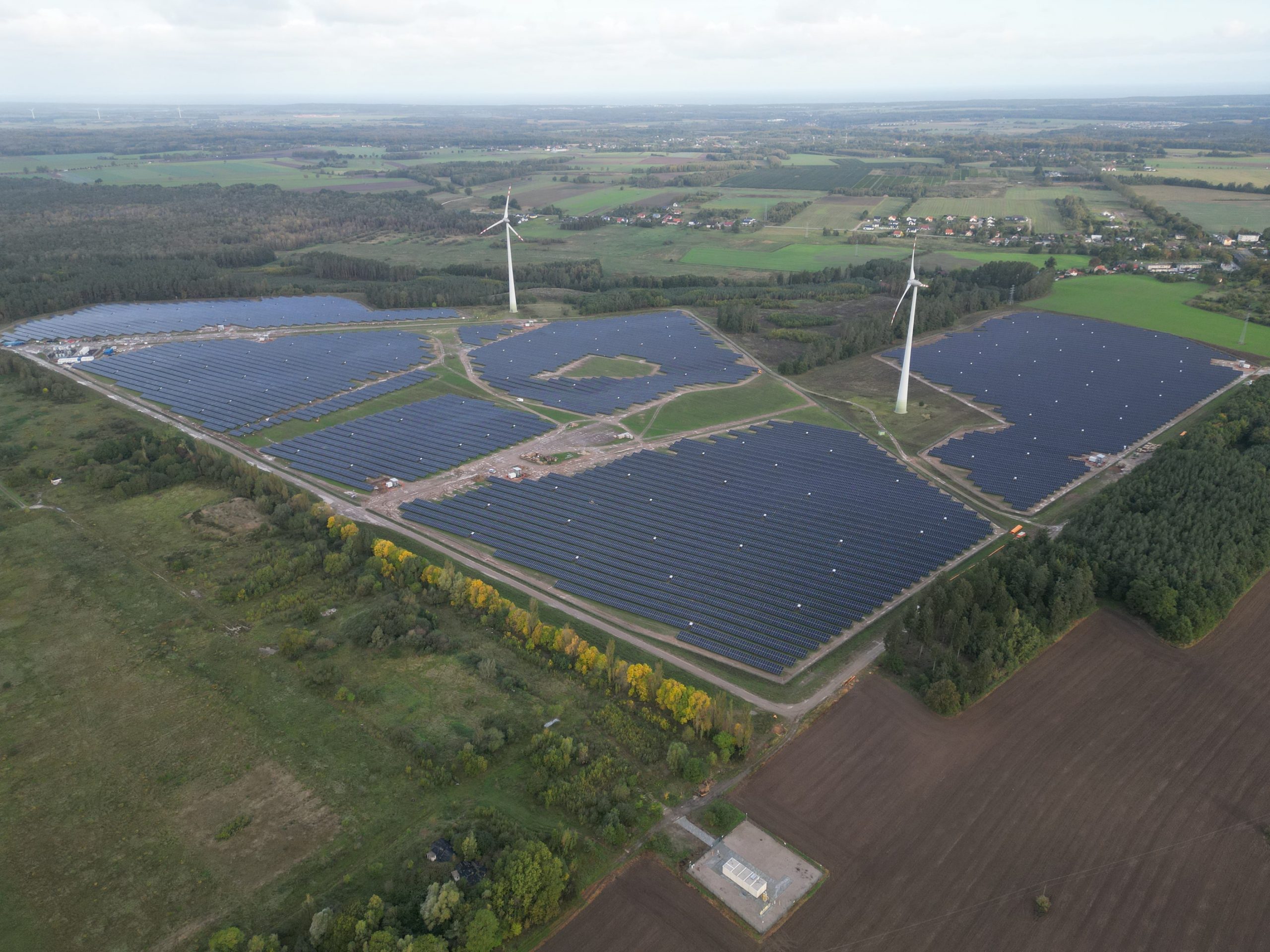 PHOTOVOLTAIC PANEL FARM
